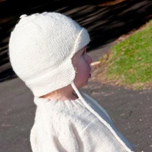Lisafdesign: Trapper Hat Knitting Pattern - 8Ply (LF18)