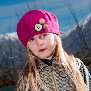 Lisafdesign: Evie Beret Knitting Pattern (LC03)