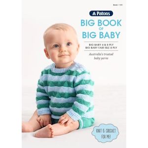 Rowan Pattern Books: Big Book of Big Baby Pattern Book (1101)