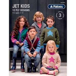 Rowan Pattern Books: Jet kids 12Ply Designs Pattern Book (8012)