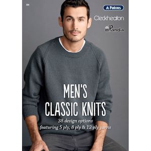 Rowan Pattern Books: Mens Classic Knits Pattern Book (354)