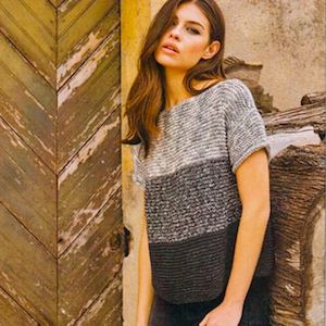 10ply Plus Patterns: Louisiana Garter Stitch Pullover (DMF15443L)