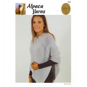 Poncho: Adult Poncho Knitting Pattern (1927)