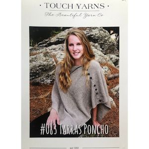 Poncho: Tarras Poncho Knitting Pattern #083