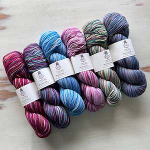 Socks: Chaska Sky Collection - 4Ply