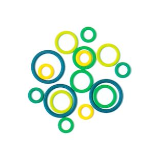 Stitch Markers: Knitpro Stitch Ring Markers