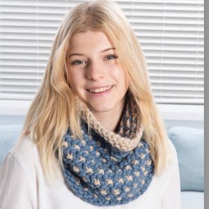 Chaska: Slip Stitch Cowl Knitting Pattern (N1602)