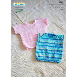 Sesia: Baby Singlet Knitting Pattern (K480)