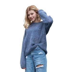 Sesia: Oversized Sweater Knitting Pattern (N1523)