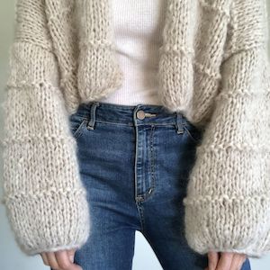 Touch Yarns: Betty Jacket Cardigan Knitting Pattern (137)