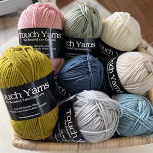 Touch Yarns: Touch Yarns NZ Merino 8Ply