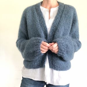 Touch Yarns: Hollyford Cardigan #108 Knitting Pattern