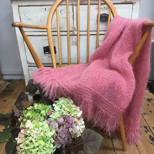 Wild And Woolly Yarns: Breeze Mohair & Silk Blanket - Pattern
