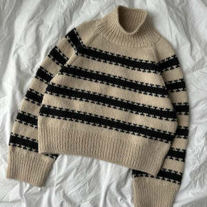 Key Sweater Knitting Pattern - PetiteKnit