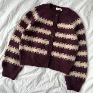 Key Cardigan Knitting Pattern - PetiteKnit