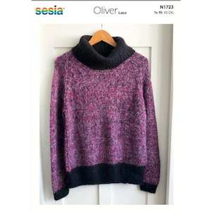 Make Up Your Own Yarn Raglan Jumper Knitting Pattern (N1723)