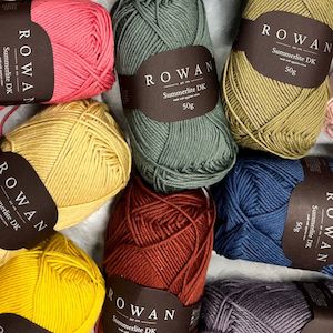Cotton: Rowan Summerlite Cotton - 8ply