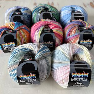 Sesia: Sesia Mistral Baby Print Merino - 4ply