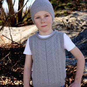 Bryn Vest & Hat Knitting Pattern (LF66)