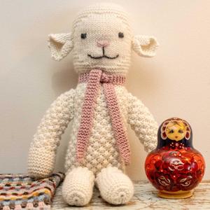 Lisafdesign: Jemima the Lamb Knitting Pattern (BC133)
