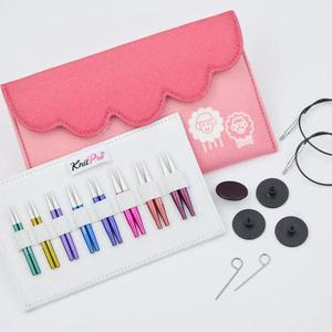 Circular Needles: KnitPro Zing Mini Interchangeable Needles - Deluxe Set