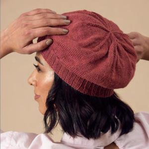 Beanies: Tania Beret Knitting Pattern