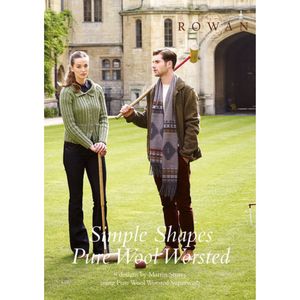 Rowan 1: Rowan Simple Shapes Pure Wool Worsted Pattern Book