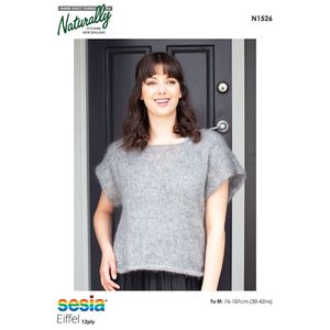 Naturally: Tunic Knitting Pattern (N1526)
