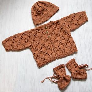 Summer Jacket, Hat & Booties Knit Kit