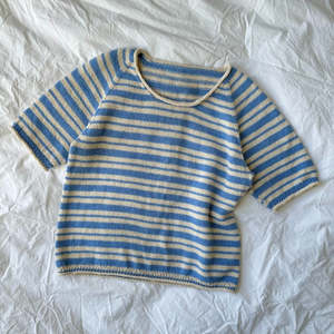 Adult: Amelie Tee Knitting Pattern - PetiteKnit