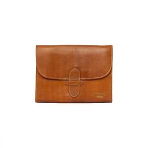 Knitting Bags: Project 18 (Burned Tan / Gold)