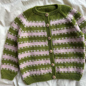 Key Cardigan Junior Knitting Pattern - PetiteKnit