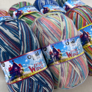 Just Unpacked: Opal Wirbelwind Sock Yarn - 4Ply