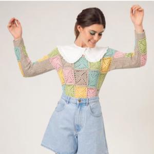 Crochet Patterns: Kiara Sweater Crochet Pattern