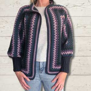 Hexagon Crochet Jacket Pattern (N1733)