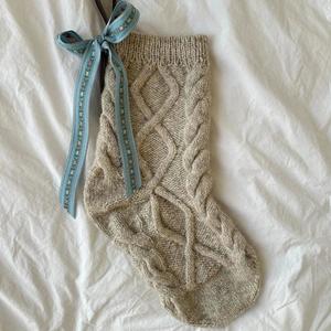 Petite Knits: December Christmas Stocking Knitting Pattern - PetiteKnit