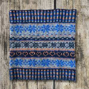 Colour Work Cowl Knitting Pattern (N1714)