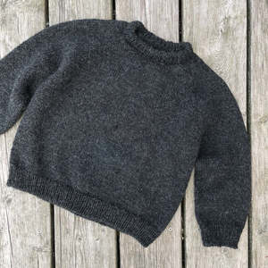 Hanstholm Sweater Junior Knitting Pattern - PetiteKnit