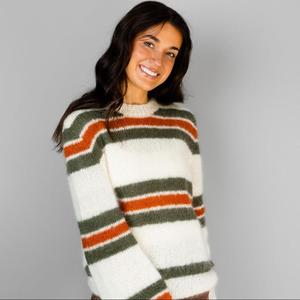 Stripes Sweater Knitting Pattern (AP1419)