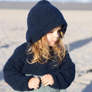 Hoodie Sweater Knitting Pattern (AP2510)