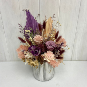 Dried Flowers: Preserved Arrangement - Lavender Blush
