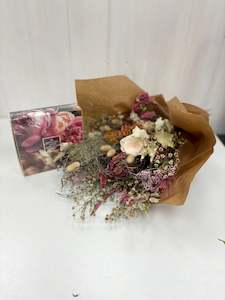 Dried Flowers with Seriously Good Chocolate Box