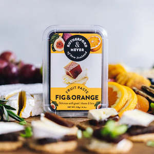 Fig and Orange Fruit Paste