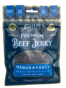 Products: Manukayaki Beef Jerky Wild Chix