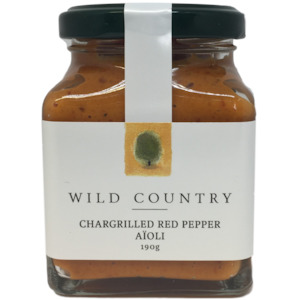 Aiolis And Mayonnaise: Chargrilled Red Pepper Aioli - 190g