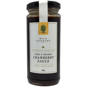 Jams Spreads: Port & Orange Cranberry Sauce - 280g