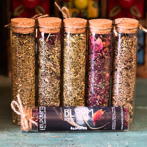 Products: Glass Tea Tubes Wildcrafted Herbal Teas New Zealand