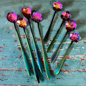 Flower Tea Spoons Wildcrafted Apothecary + Emporium