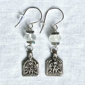 Goddess Kali Earrings - Quartz Wildcrafted Apothecary + Emporium