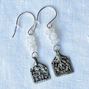 Goddess Kali Earrings - Moonstones Wildcrafted Apothecary + Emporium
